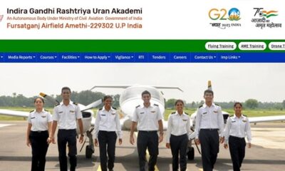 Indira Gandhi Rashtriya Uran Akademi Fursatganj B.Sc Aviation Exam 2023-24 Schedule